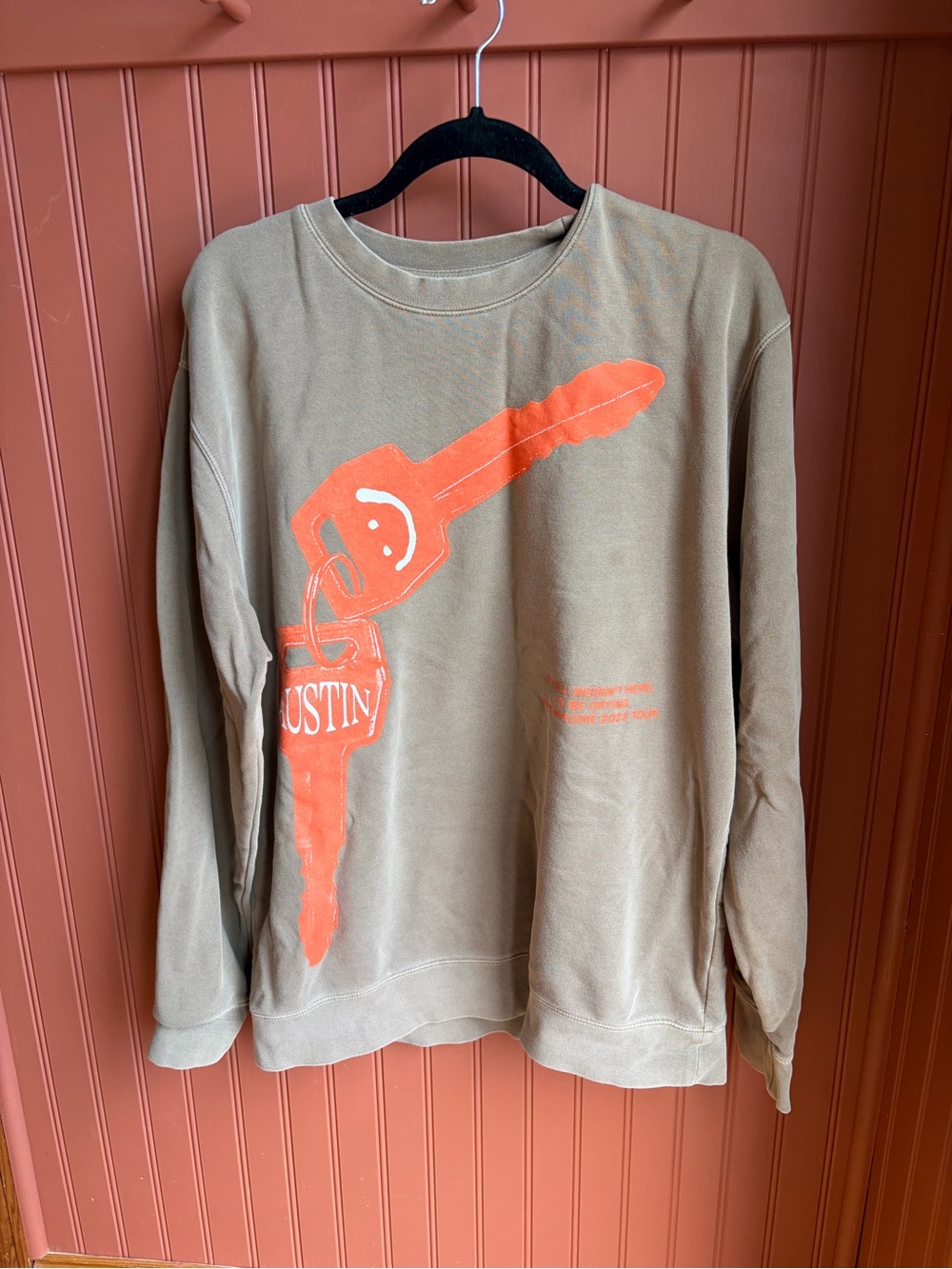 Post Malone Men's Crewneck Sweatshirt - Khaki